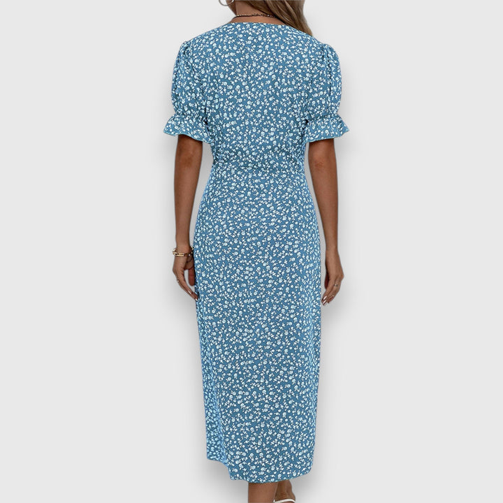 Tessina – Elegant Floral Dress Clara Monroe