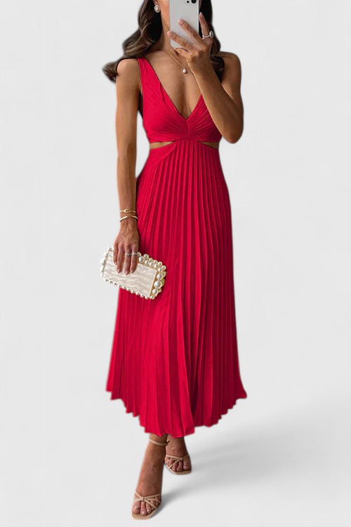 Karen™ | Elegant Sleeveless Dress Clara Monroe