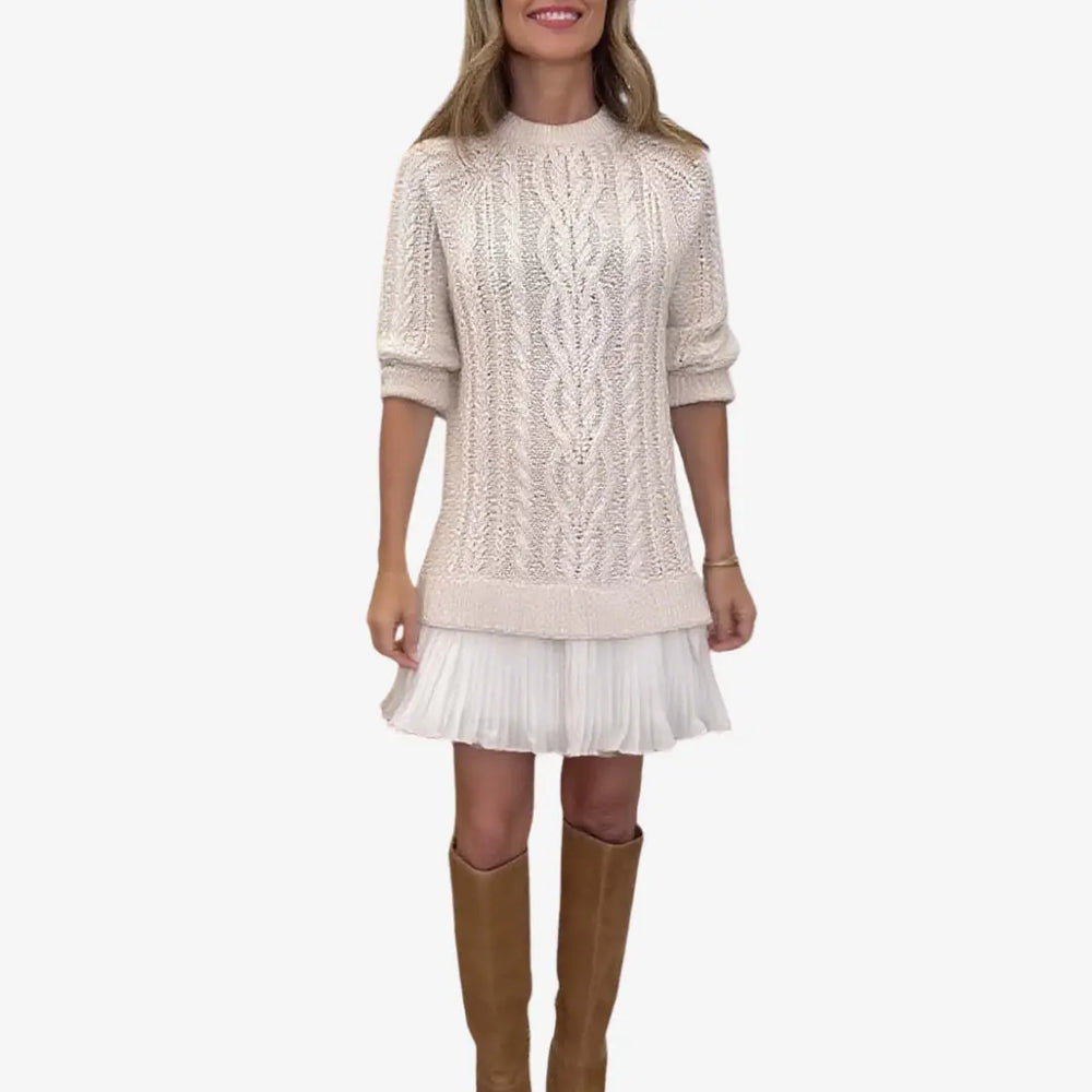 Gaëlle™ Knit Sweater Dress Clara Monroe
