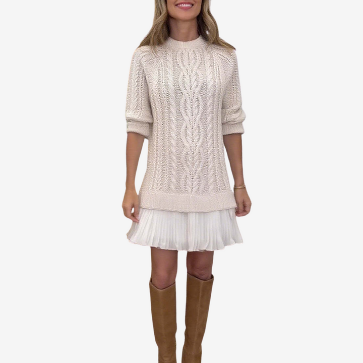 Gaëlle™ Knit Sweater Dress
