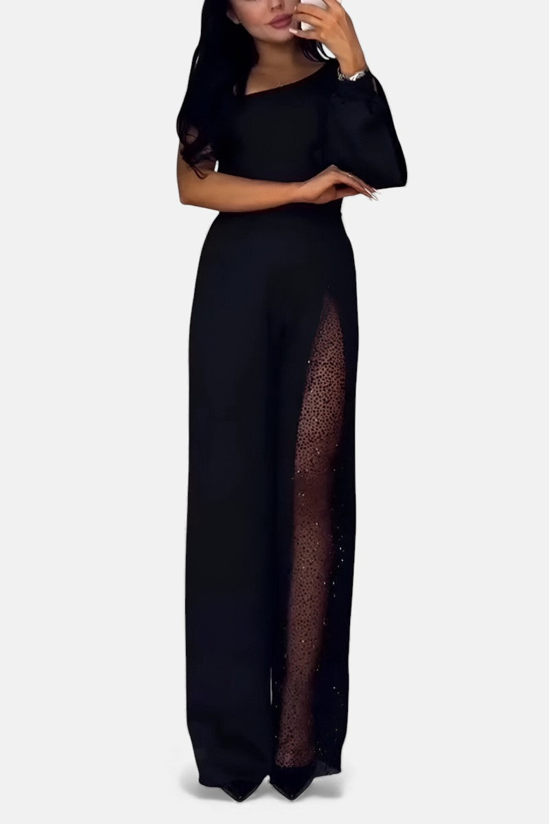 Ines™ | Modern jumpsuit with wide legs