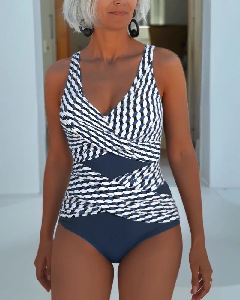 Ashley™ | Swimsuit with Cross Over Design for Resort Casual Wear Local Neighbours Sedona