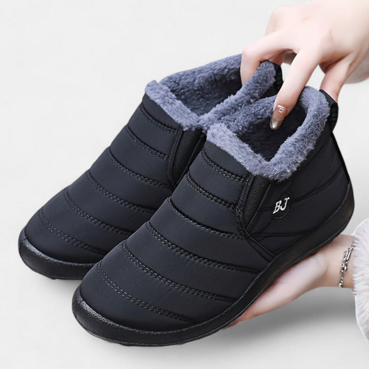 Victoria | Warm Winter Slip-On Boots.