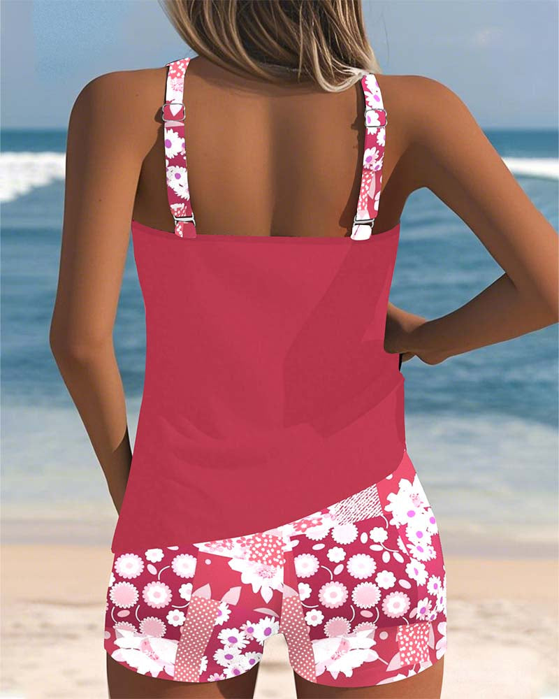 Melanie™ | Two-Piece Swimsuit with Comfortable Fit and Floral Beach Style Local Neighbours Sedona