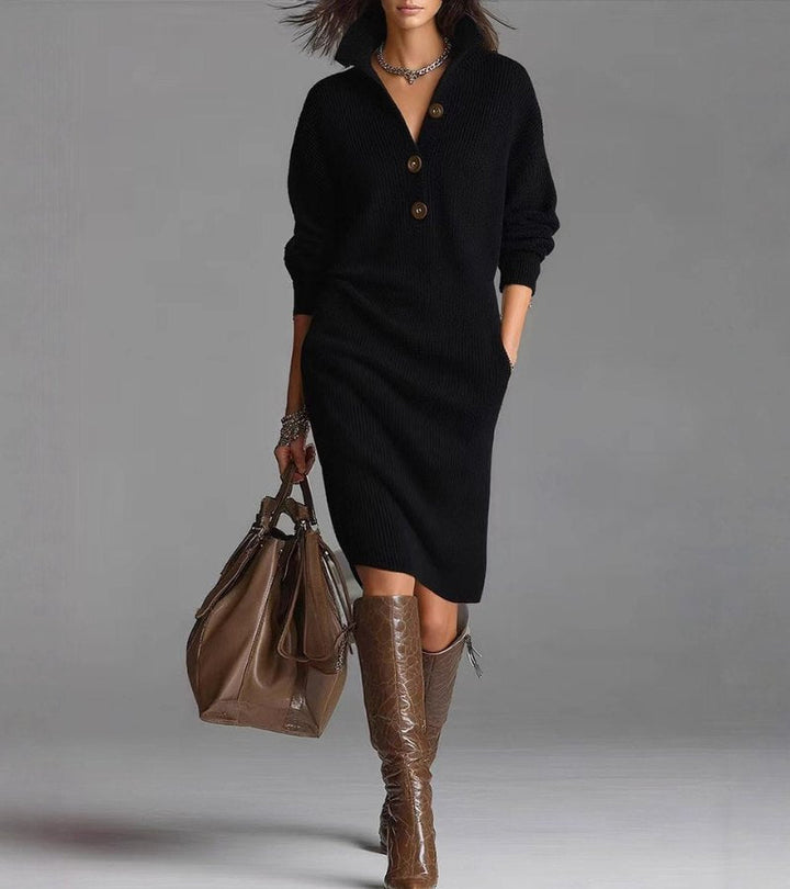 ICEY ELEGANT WINTER  DRESS