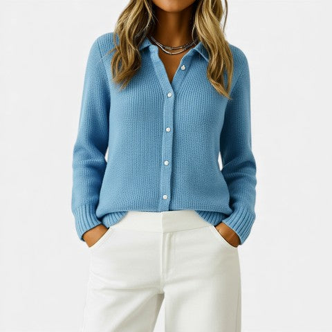 Audrey | Classic Knitted Button Cardigan