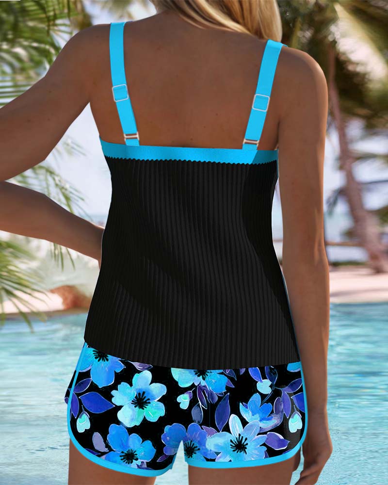 Matilda™ | Two Piece Beach Tankini Pants Local Neighbours Sedona