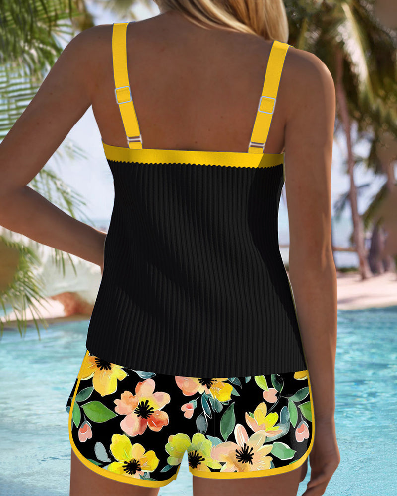 Matilda™ | Two Piece Beach Tankini Pants Local Neighbours Sedona