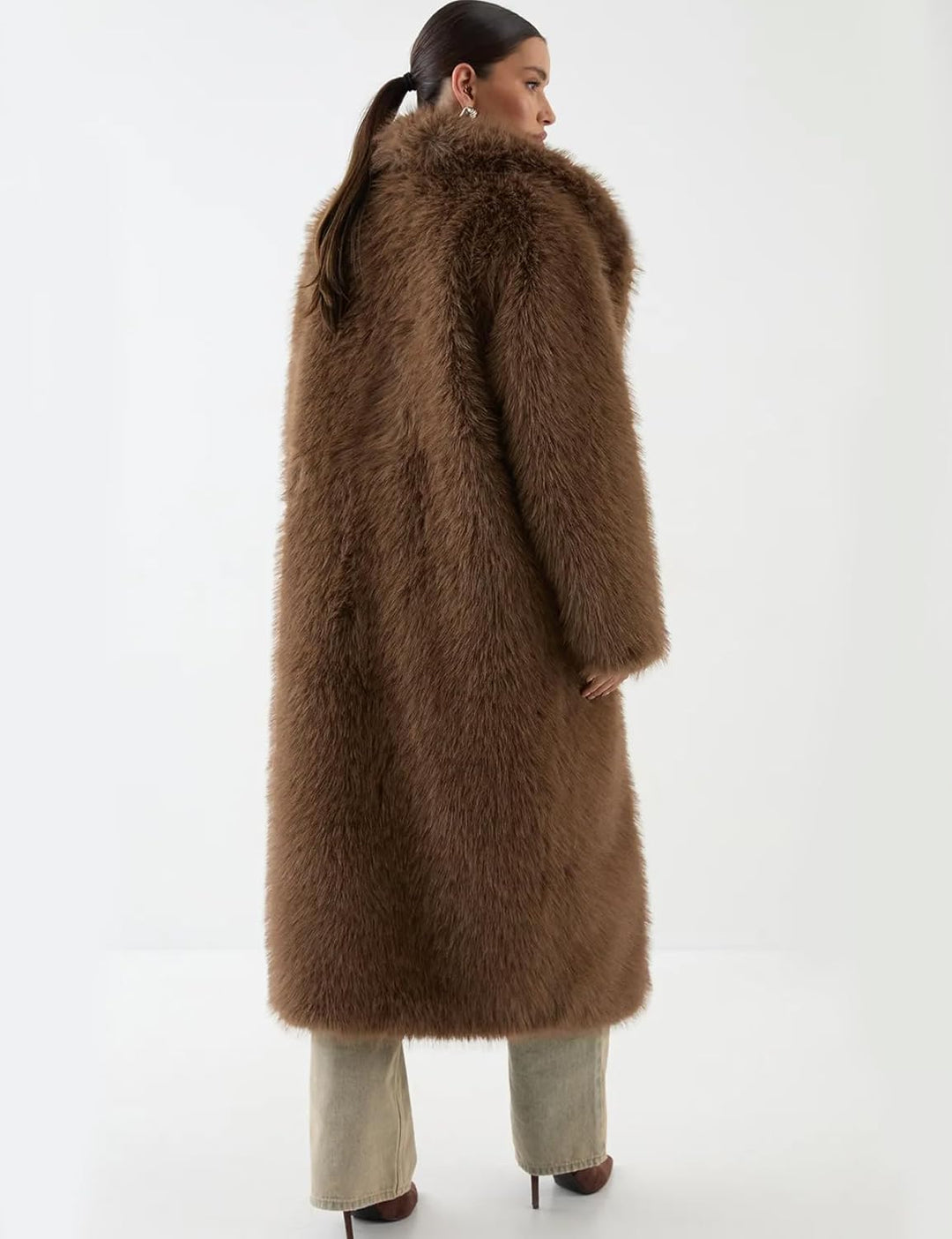 Jonalyn | Womens Long Faux Fur Coats