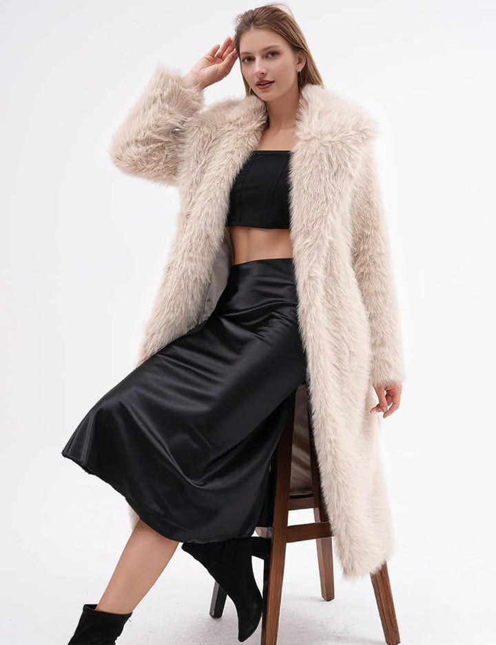 Jonalyn | Womens Long Faux Fur Coats