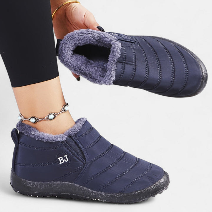 Victoria | Warm Winter Slip-On Boots.