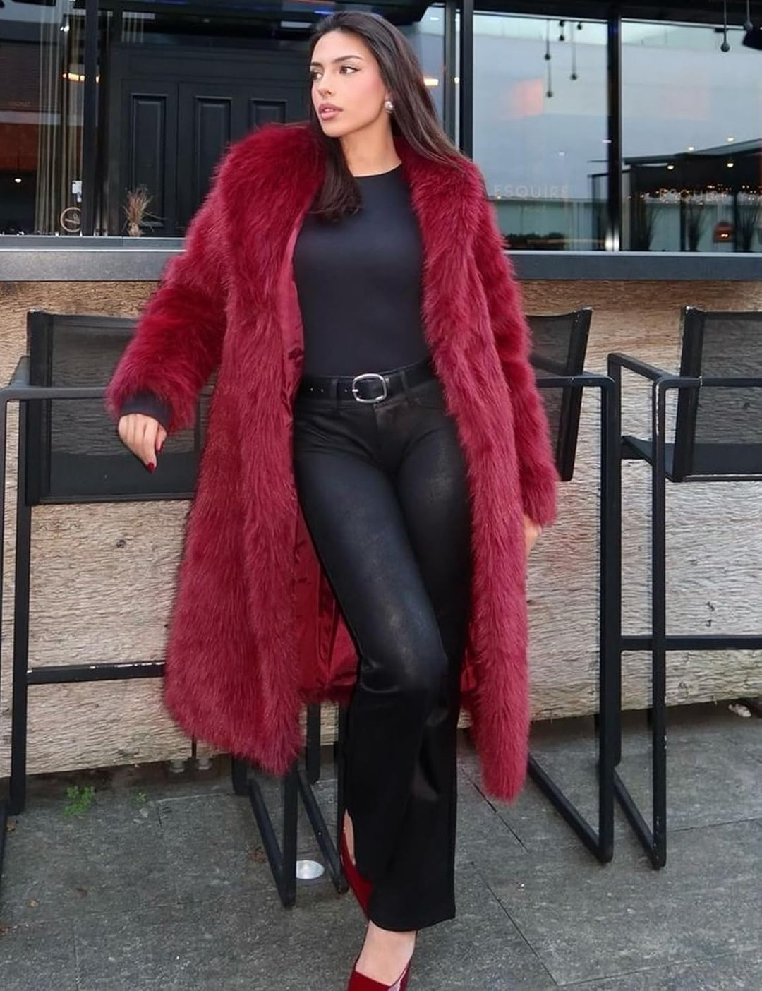 Jonalyn | Womens Long Faux Fur Coats