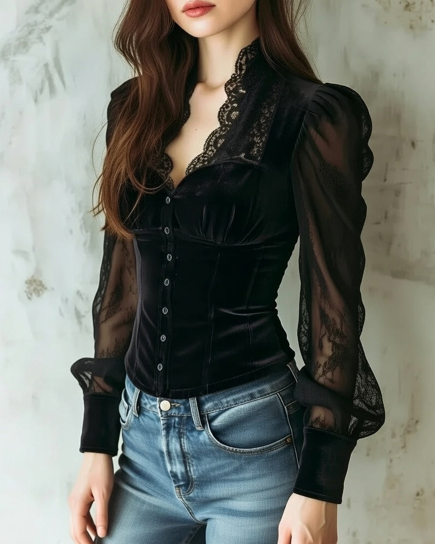 Mira Midnight Blouse™