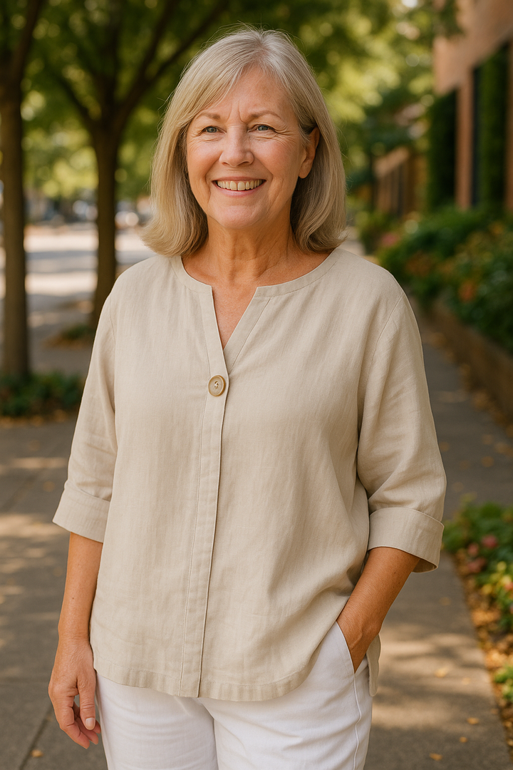 Simone | Blouse - Light. Flattering. Made for real women (S-5XL)