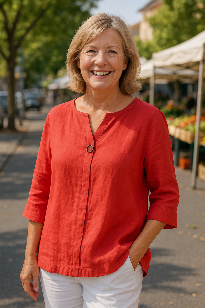 Simone | Blouse - Light. Flattering. Made for real women (S-5XL)