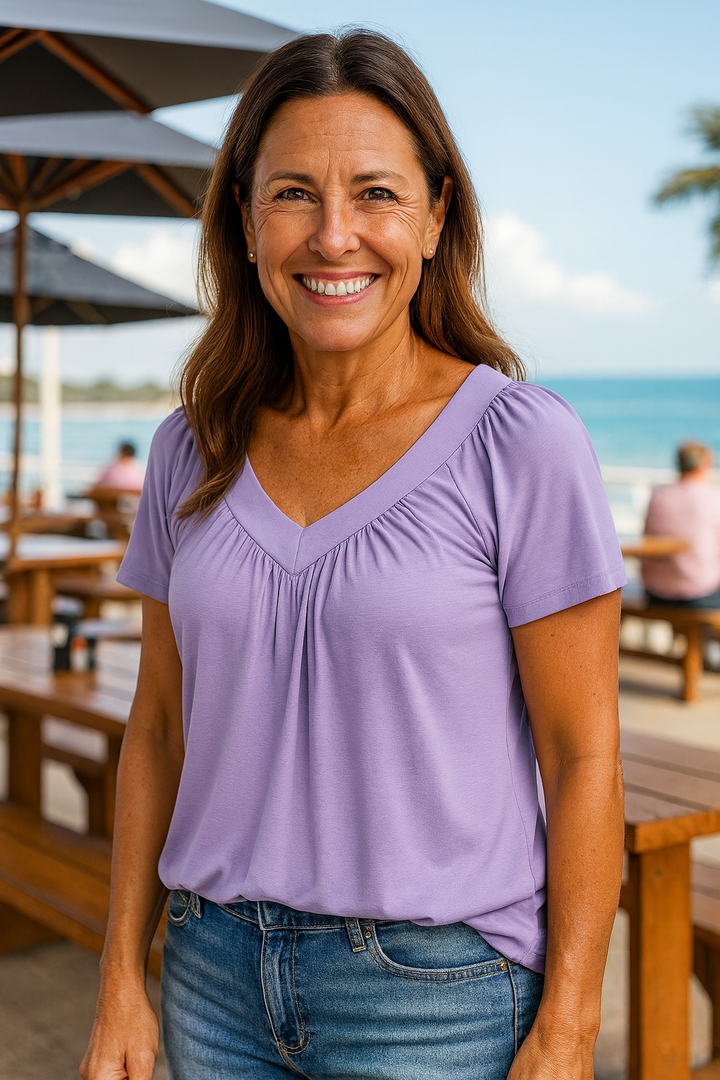 Maris| Luxe Comfort Top – Flattering Ease for Every Day (S-5XL)