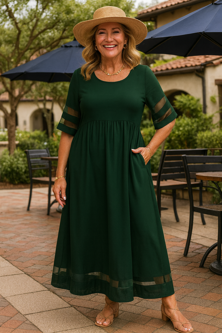 Alurea | Elegant Maxi Dress – Timeless Comfort, Effortless Confidence