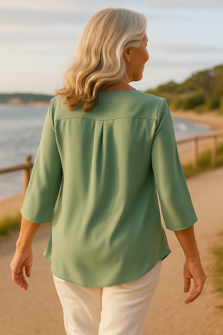 Florise | Everyday Elegance Blouse – Soft, Breathable & Flattering