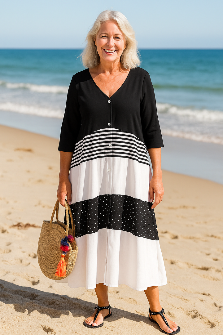 Alenya | Everyday Grace Midi Dress – Effortless Comfort, Timeless Confidence