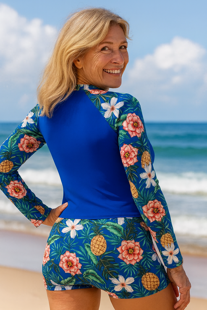 AquaGrace| UV Protection Tankini Set – Sun-Safe Confidence, All-Day Comfort