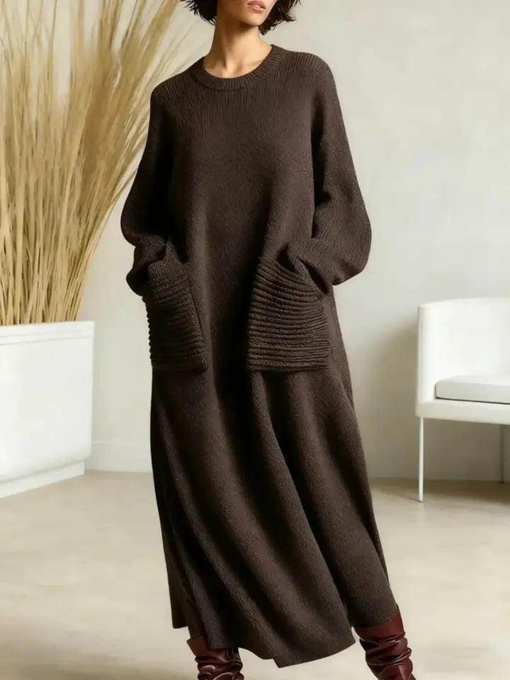 RAYA – Knit-Pocket Dress