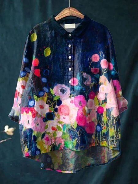 Monette™ | Floral Blouse Local Neighbours Sedona