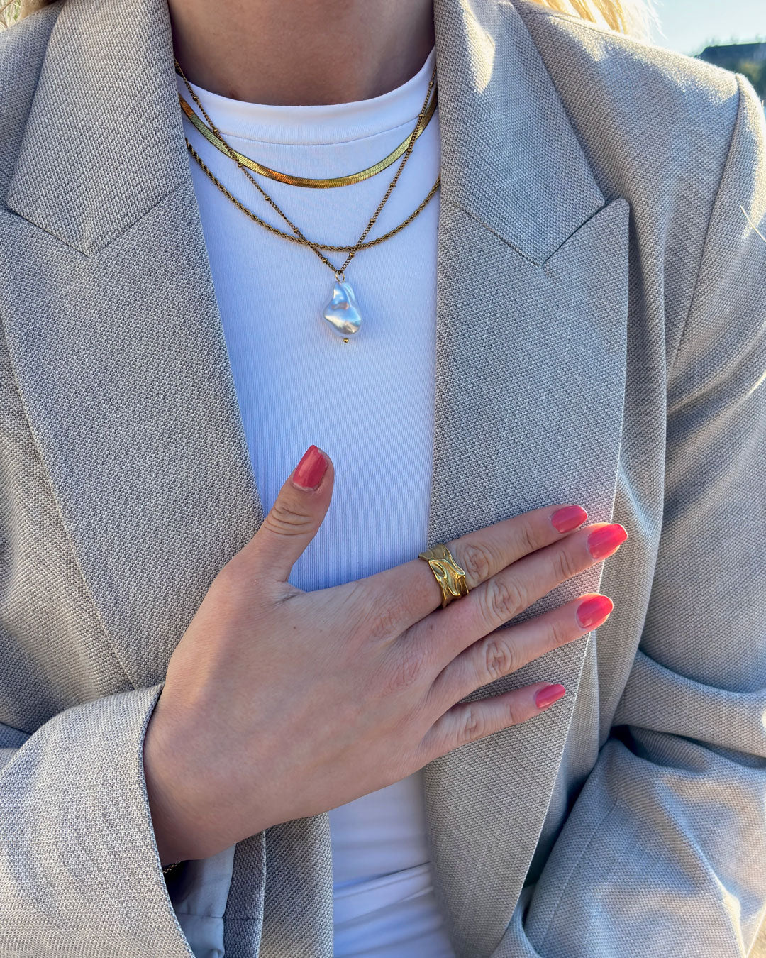 Jaylinette | Big Ring 18K Gold