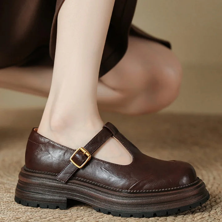 Selene | T-bar Shoes