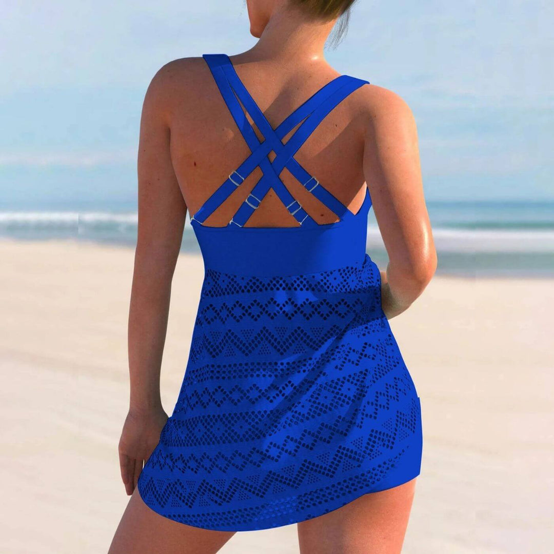 Grace™ | Ruched Tankini Swim Dress Local Neighbours Sedona