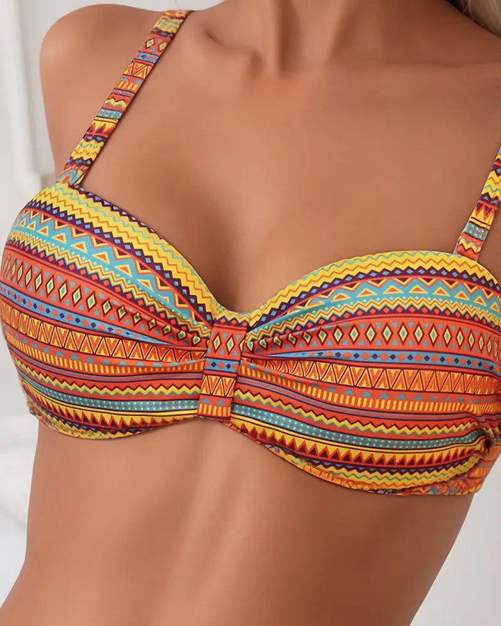 Rose™ | Two Piece Swimsuit with Striped Print Local Neighbours Sedona