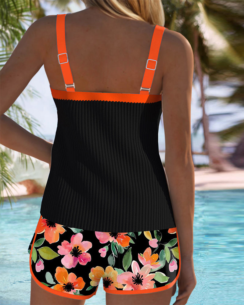 Matilda™ | Two Piece Beach Tankini Pants Local Neighbours Sedona