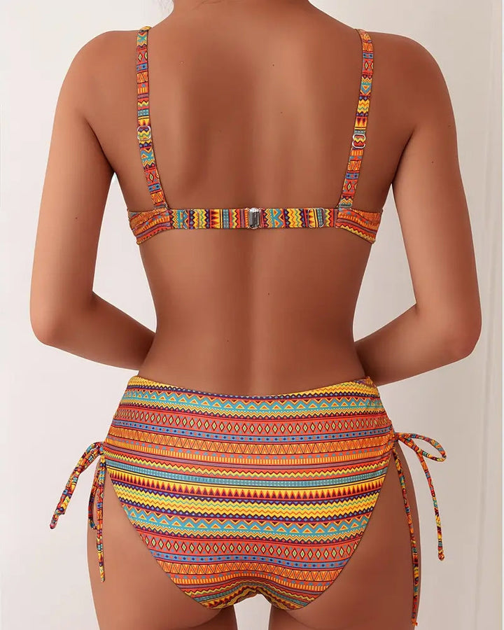 Rose™ | Two Piece Swimsuit with Striped Print Local Neighbours Sedona