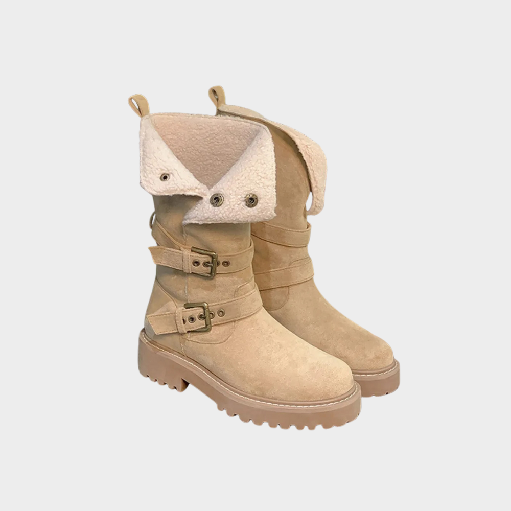 Harlow | Winter Fur High Boots