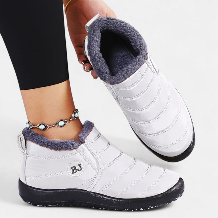 Victoria | Warm Winter Slip-On Boots.