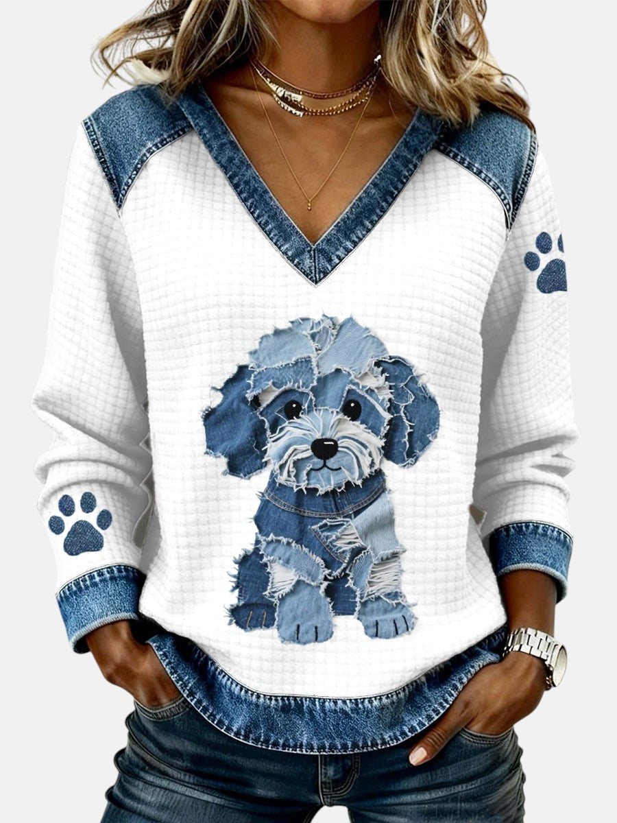 Carmen - Beautiful V-neck for ladies