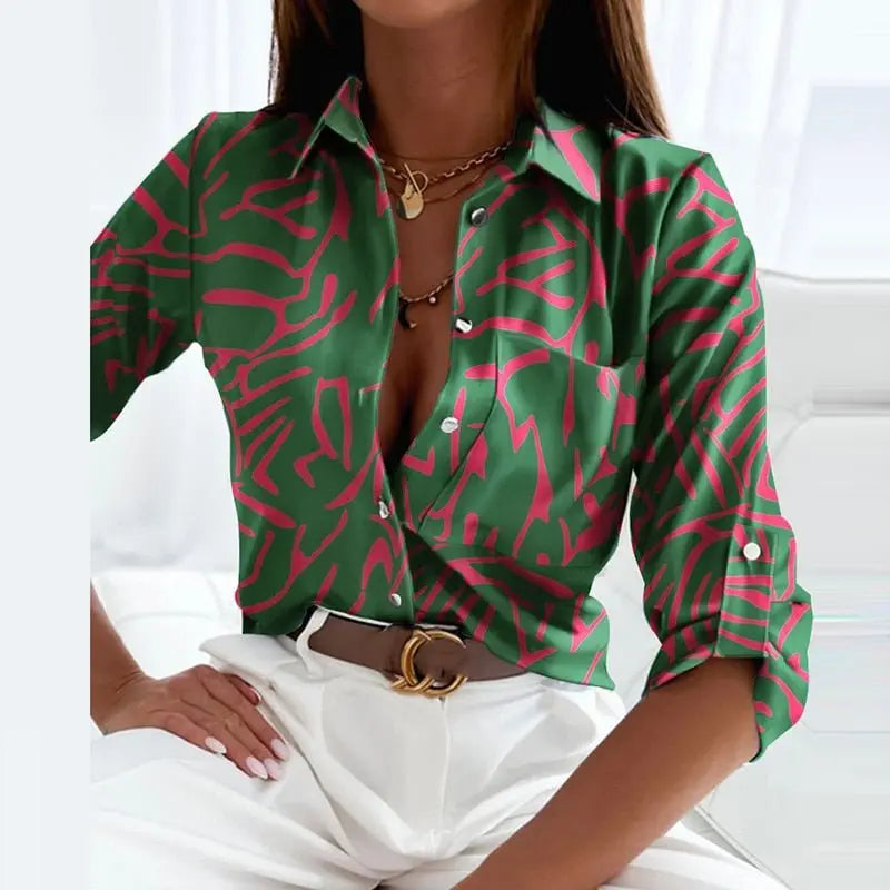 Elisa - Classic Collared Blouse Claire's Coastal Boutique Seaside