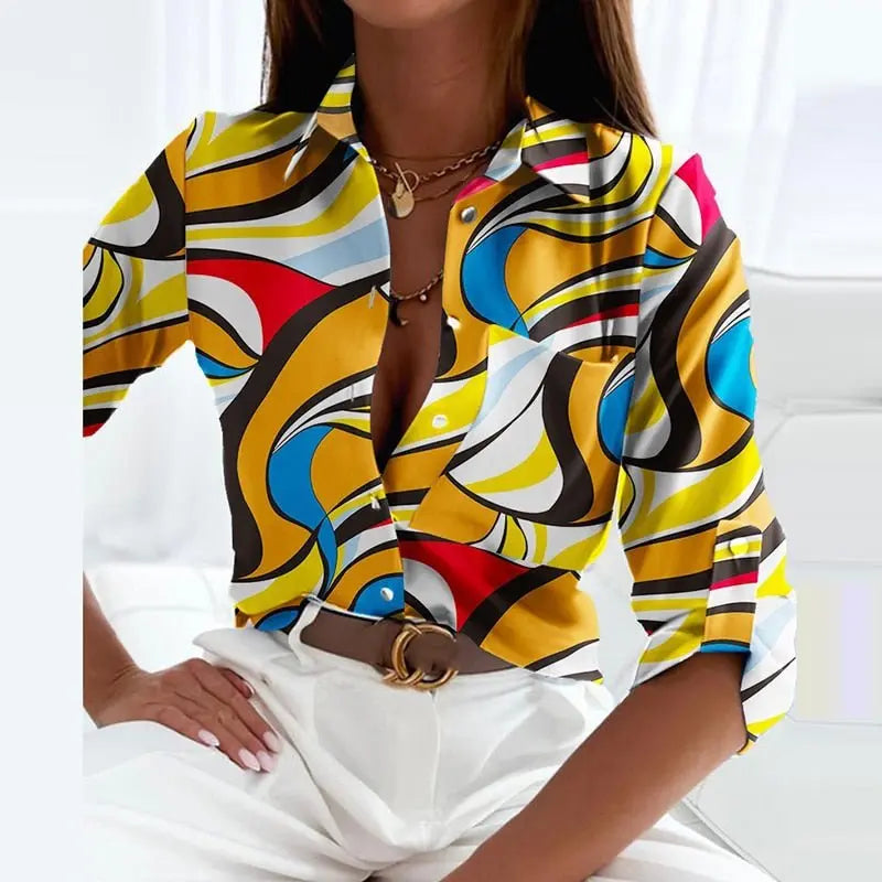 Elisa - Classic Collared Blouse Claire's Coastal Boutique Seaside